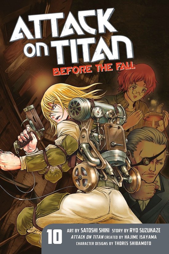 Attack on Titan Before the Fall 10