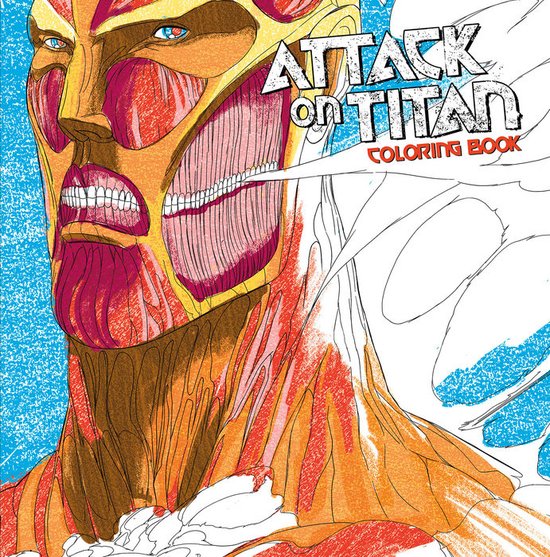 Attack on Titan Adult Coloring Book