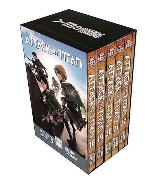 Attack On Titan Season 3 Part 2 Manga Box Set