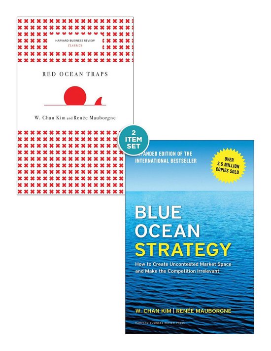 Blue Ocean Strategy with Harvard Business Review Classic Article “Red Ocean Traps” (2 Books)