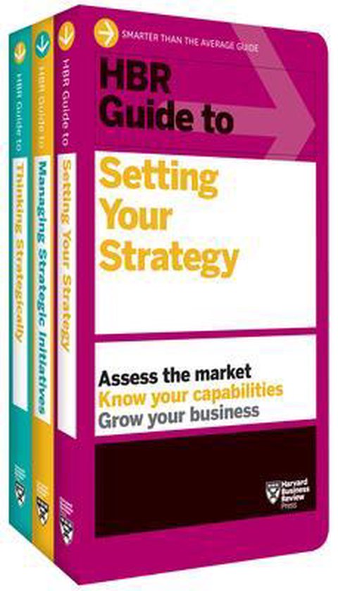 HBR Guides to Building Your Strategic Skills Collection (3 Books)