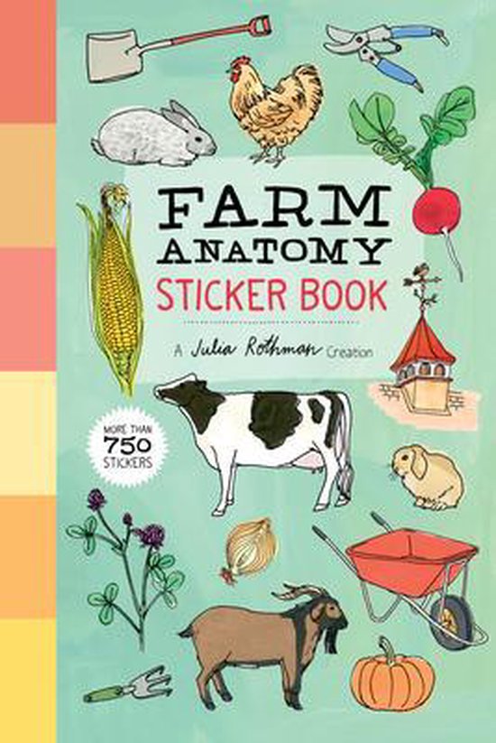 Farm Anatomy Sticker Book