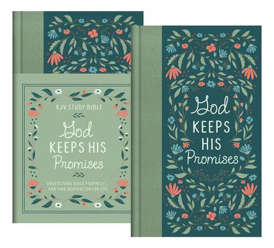 God Keeps His Promises KJV Study Bible [Sage Floral]