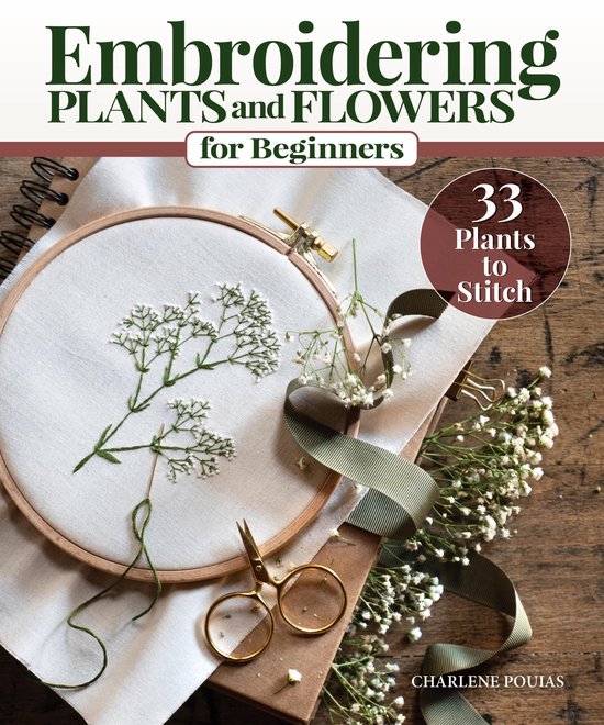 Embroidering Plants and Flowers for Beginners