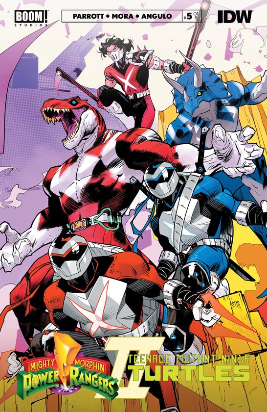 Mighty Morphin Power Rangers/ Teenage Mutant Ninja Turtles II 5 - Mighty Morphin Power Rangers/ Teenage Mutant Ninja Turtles II #5