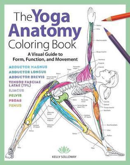 The Yoga Anatomy Coloring Book