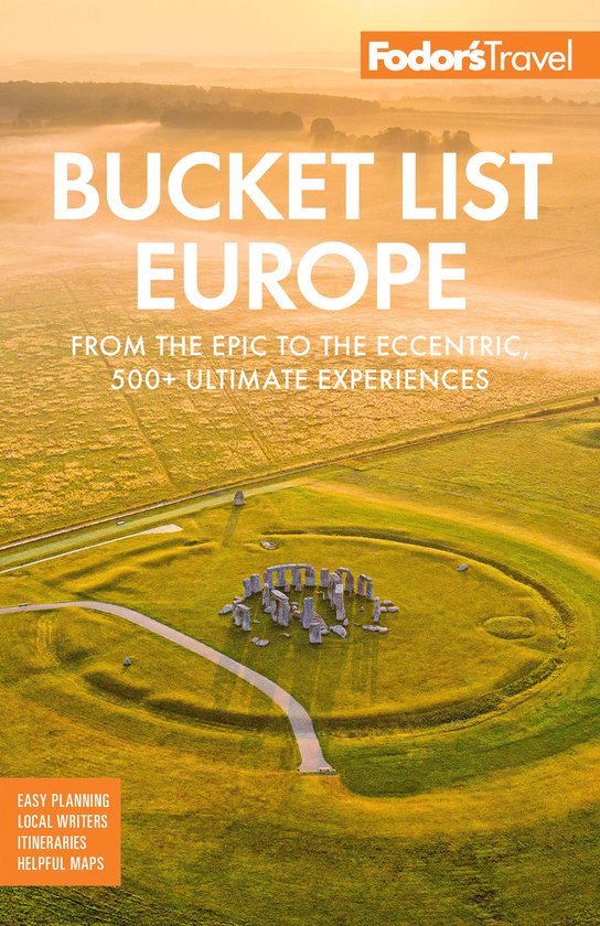 Full-color Travel Guide- Bucket List Europe