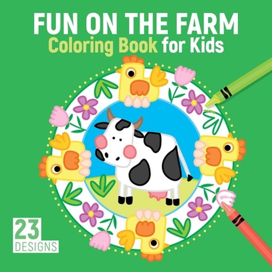 COLOR BK-FUN ON THE FARM COLOR