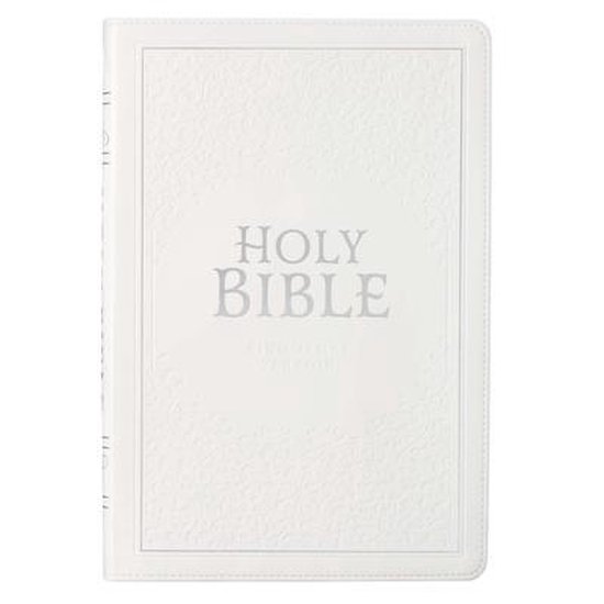 KJV Thinline White Wedding Bible