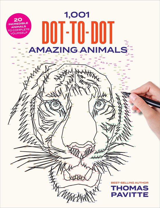 1,001 Dot-to-dot Amazing Animals