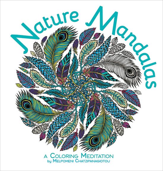 Melpomeni Coloring Collection- Nature Mandalas Coloring