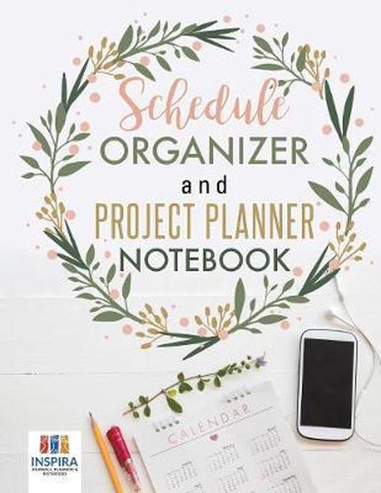 Schedule Organizer and Project Planner Notebook