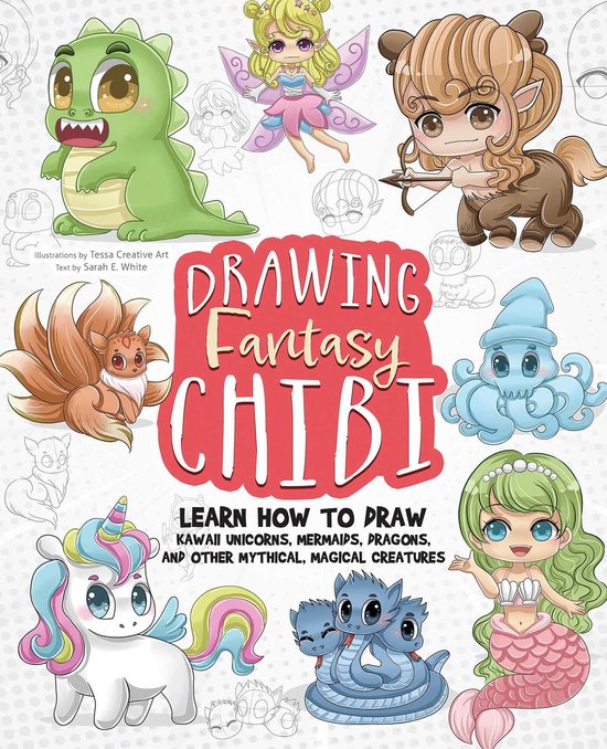 How to Draw Books - Drawing Fantasy Chibi