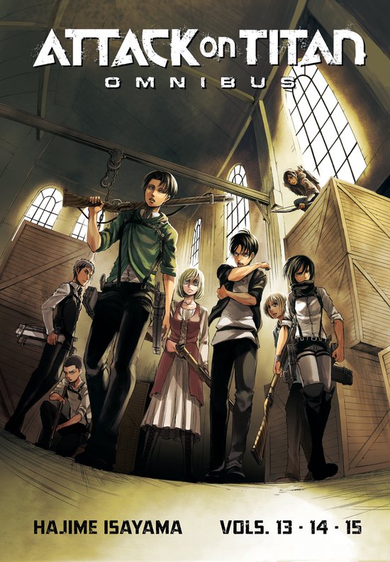 Attack on Titan Omnibus- Attack on Titan Omnibus 5 (Vol. 13-15)