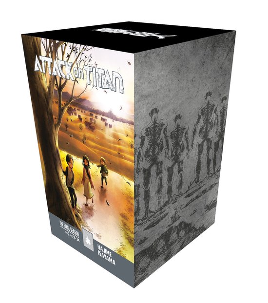 Attack on Titan Manga Box Sets- Attack on Titan The Final Season Part 2 Manga Box Set