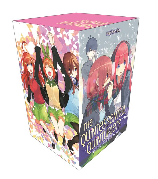 The Quintessential Quintuplets Manga Box Set-The Quintessential Quintuplets Part 2 Manga Box Set