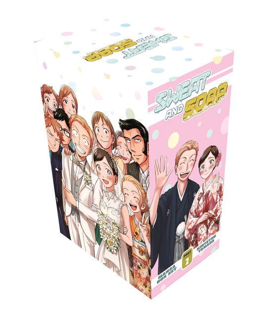 Sweat and Soap Manga Box Set- Sweat and Soap Manga Box Set 2