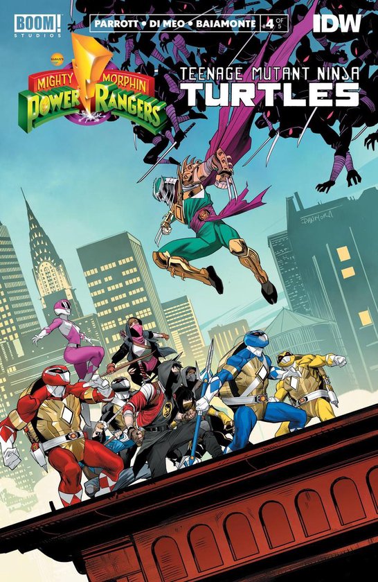 Mighty Morphin Power Rangers/Teenage Mutant Ninja Turtles 4 - Mighty Morphin Power Rangers/Teenage Mutant Ninja Turtles #4