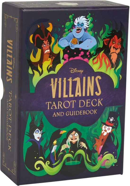 Disney Villains Tarot Deck and Guidebook