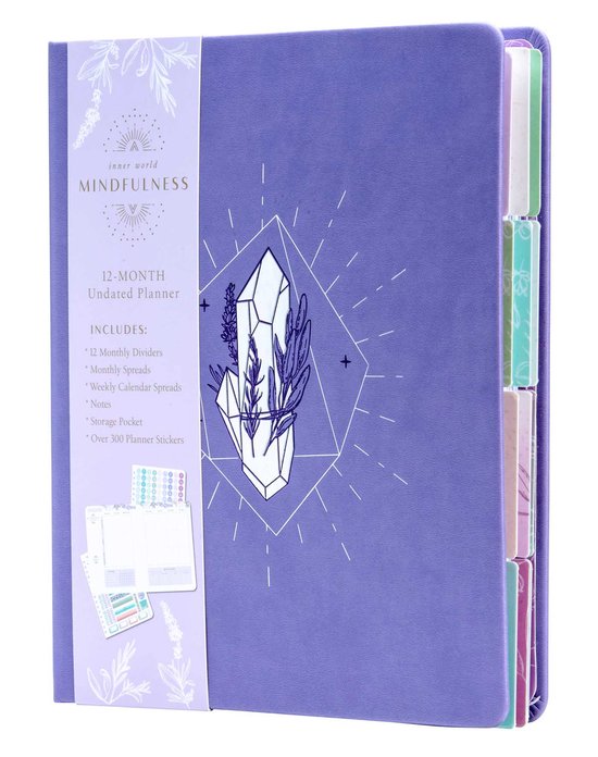 Mindfulness 12-Month Undated Planner