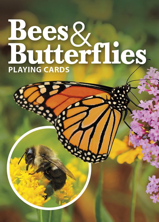 Nature's Wild Cards- Bees & Butterflies Playing Cards