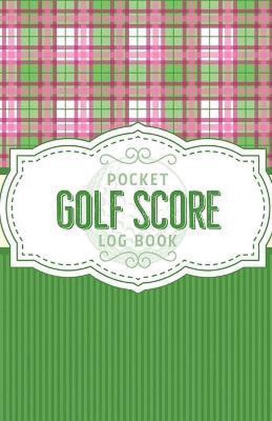 Pocket Golf Score Log Book