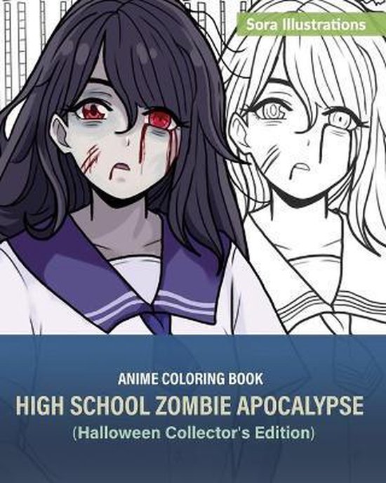 Anime Coloring Book