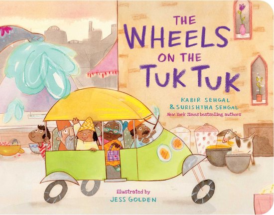 Classic Board Books-The Wheels on the Tuk Tuk