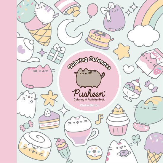 A Pusheen Book- Coloring Cuteness