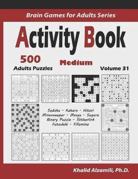 Brain Games for Adults- Activity Book