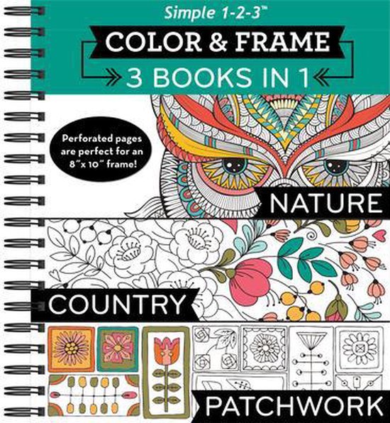 Color and Frame 3 in 1 Nature, Country, Patchwork