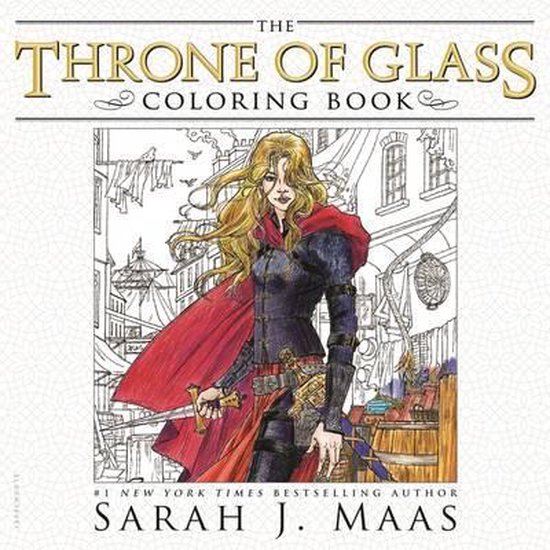 The Throne of Glass Coloring Book