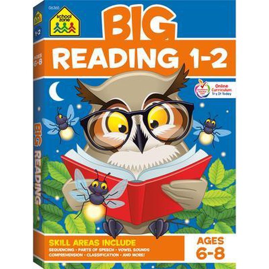 School Zone Big Reading 1-2 Workbook