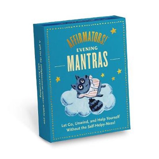 Knock Knock Affirmators! Mantras (Evening) Card Deck