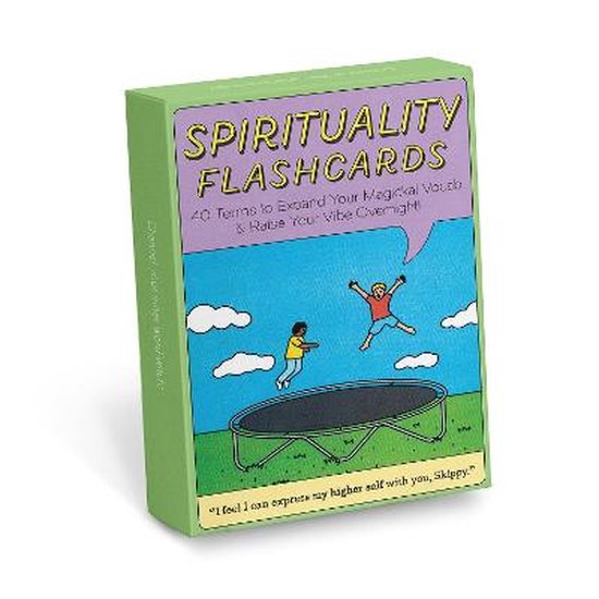 Knock Knock Spirituality Flashcards Deck, 40 Cards