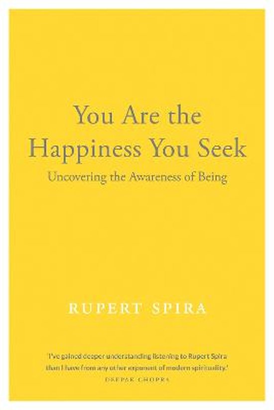 You Are the Happiness You Seek