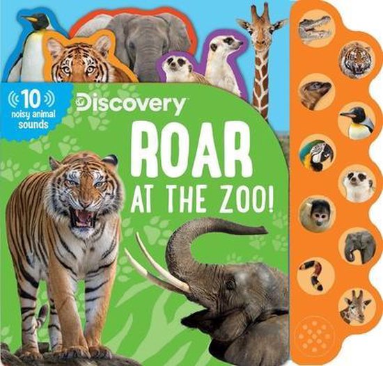 ISBN Discovery: Roar at the Zoo!, Animaux, Anglais, 10 pages