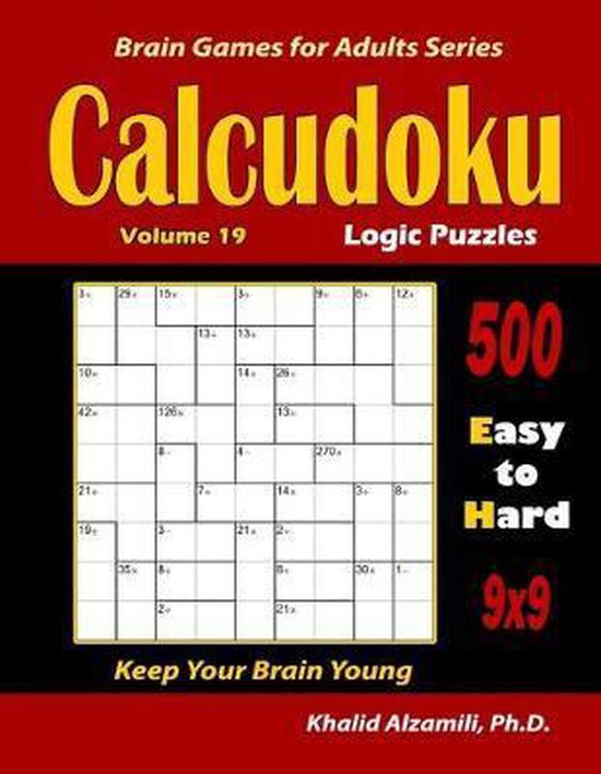 Brain Games for Adults- Calcudoku Logic Puzzles