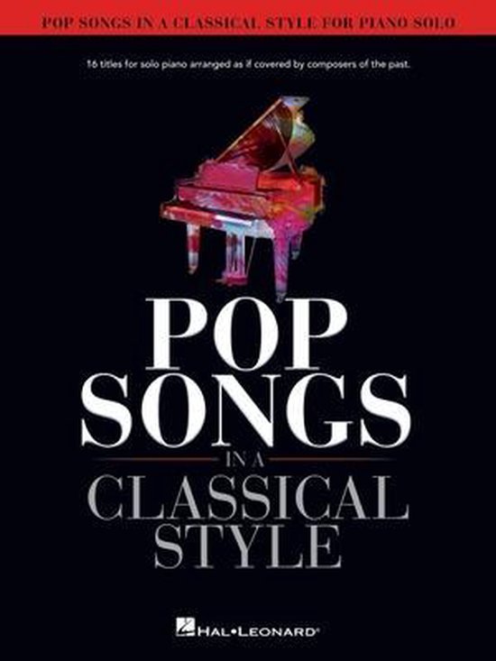 Pop Songs in a Classical Style