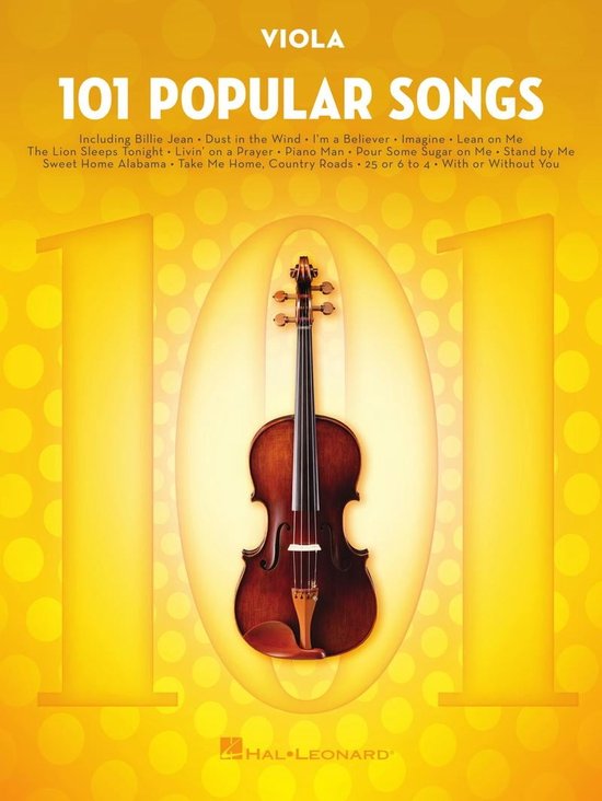 101 Popular Songs for Viola