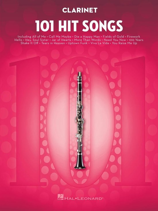 101 Hit Songs for Clarinet