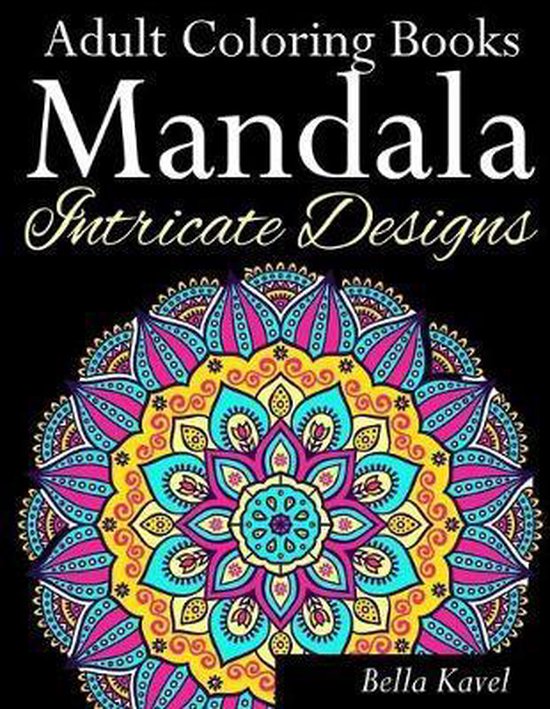 Adult Coloring Books Mandala Intricate Designs