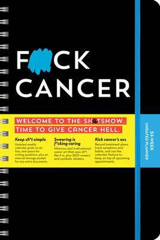 Calendars & Gifts to Swear By- Fck Cancer Undated Planner