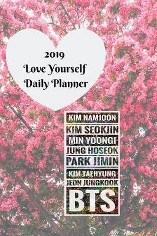 2019 Love Yourself Daily Planner - Bts