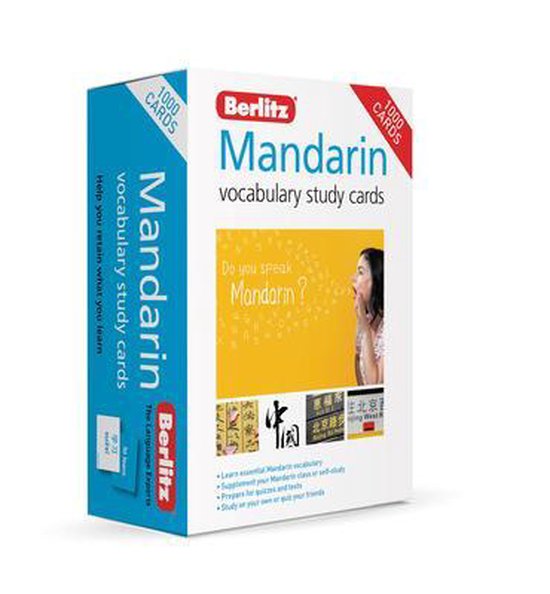 Berlitz Mandarin Study Cards