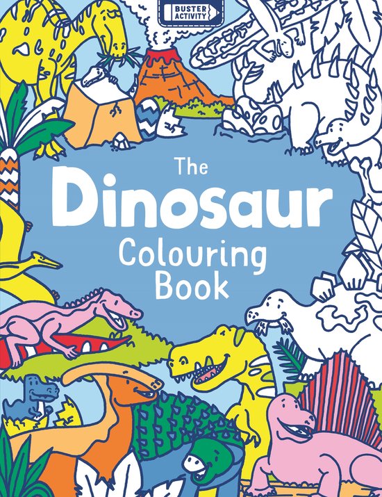 Dinosaur Colouring Book