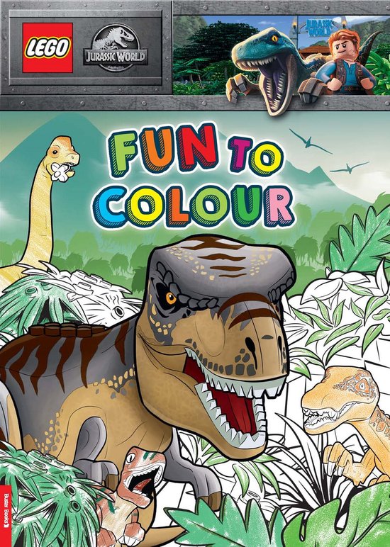 LEGO Fun to Colour- LEGO Jurassic World: Fun to Colour