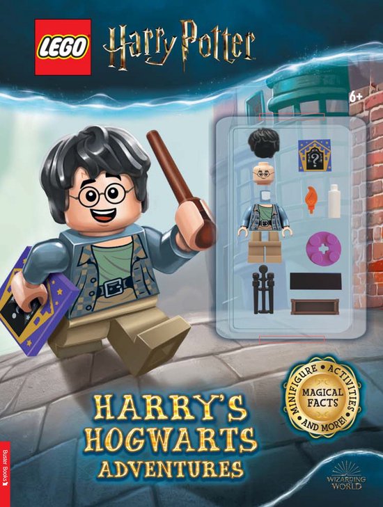 LEGO Minifigure Activity- LEGO Harry Potter: Harry's Hogwarts Adventures (with LEGO Harry Potter minifigure)