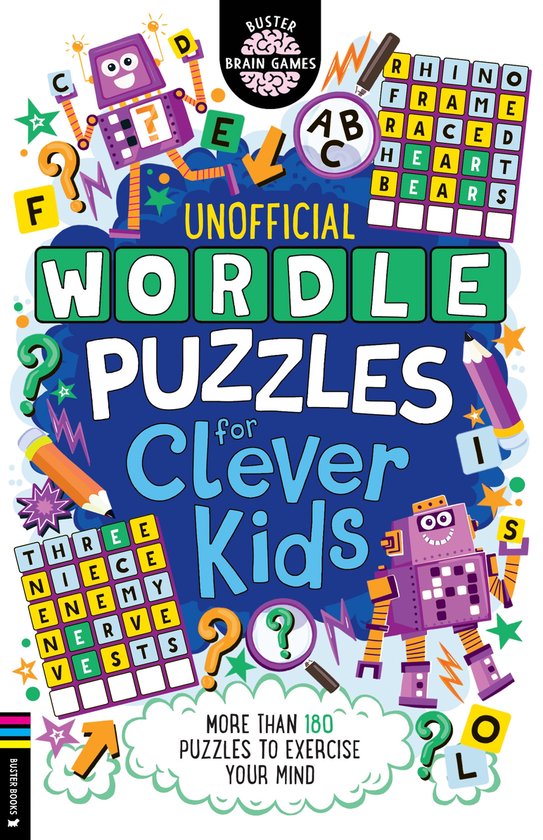 Buster Brain Games- Wordle Puzzles for Clever Kids