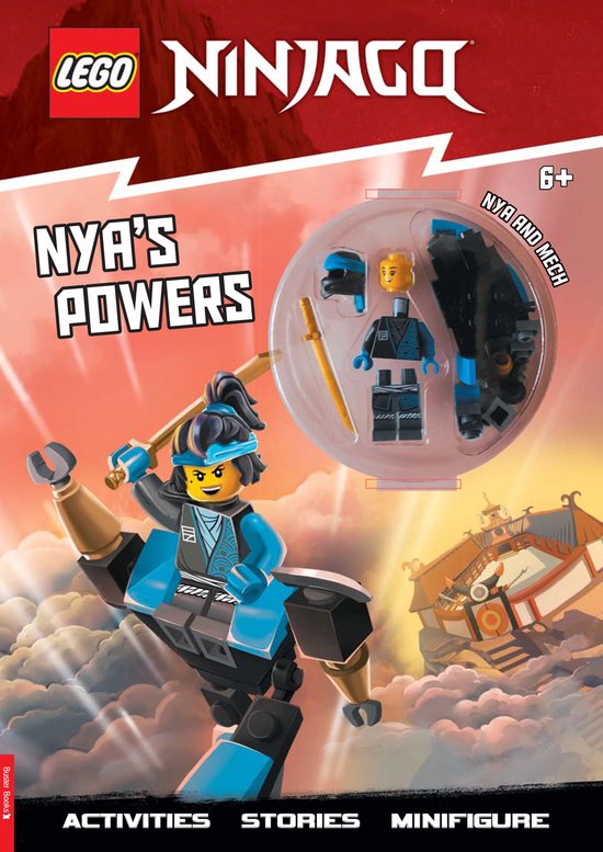 LEGO Minifigure Activity- LEGO NINJAGO: Nya's Powers (with Nya LEGO minifigure and mech)